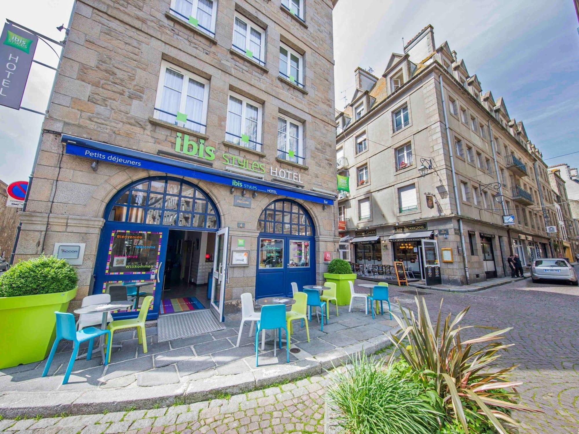 Hotel Ibis Styles Saint Malo Centre Historique Exterior foto